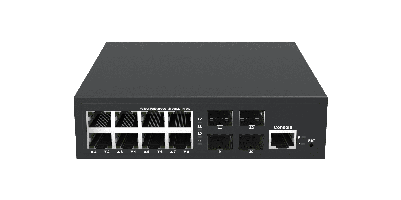 8Ports Managed Switches Larch Networks