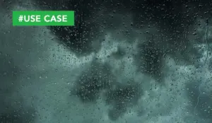 Adverse weather conditions caused interruptions in video streaming due to changing transmission rates in the radio links.